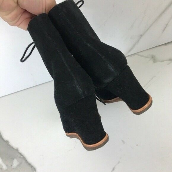 Anthropologie Bettye Muller Wander Suede Booties - Picture 5 of 8